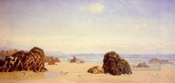 ジョン・ブレット Painting - これらの黄砂の風景 ブレット・ジョン